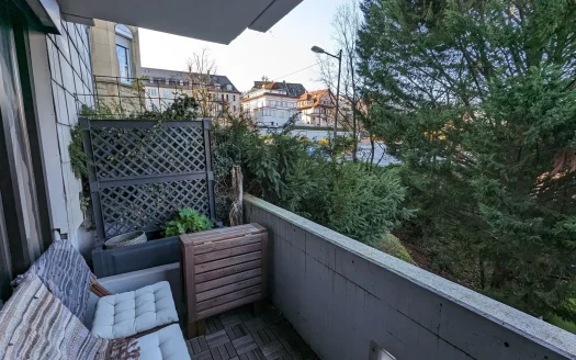 Charismatische 2-Zimmer-Wohnung mit Balkon in Stuttgart-Ost